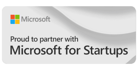 Proud to partner with Microsoft for Startups